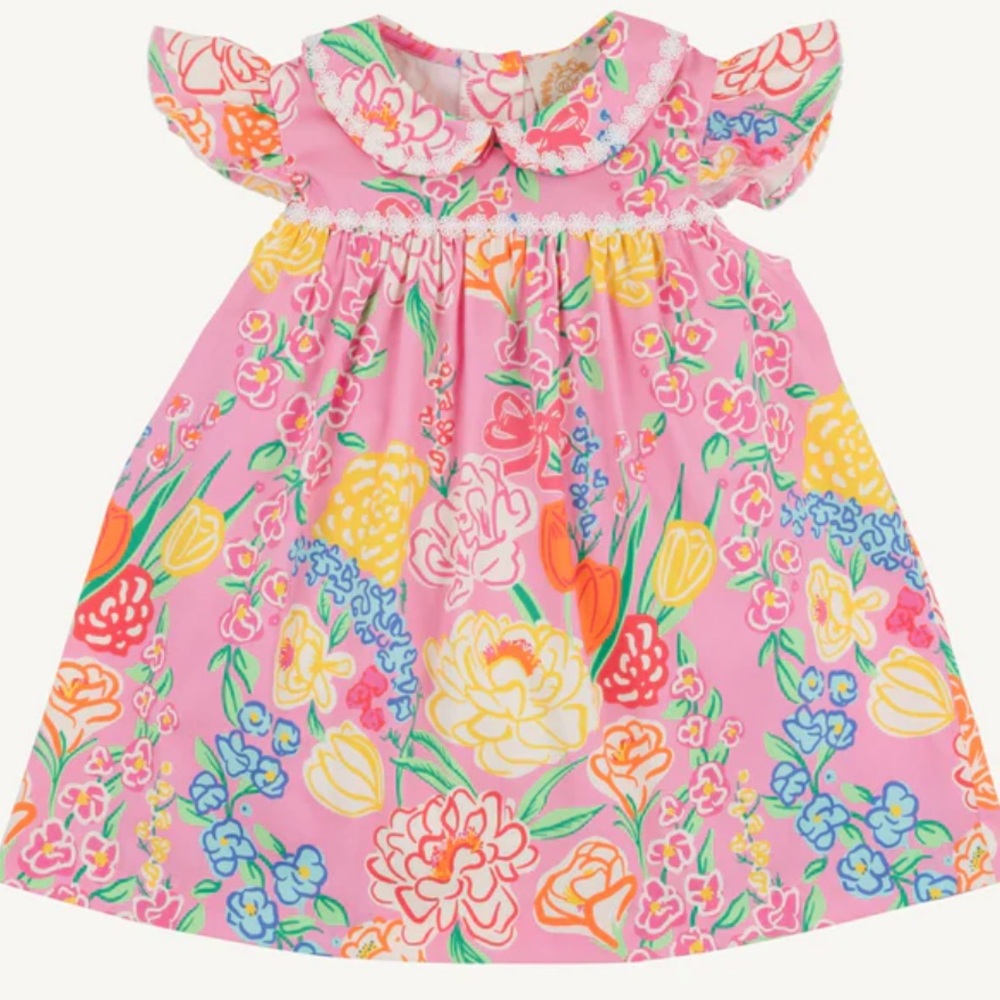 Rare Beaufort Bonnet x Sheridan French Floral Franny Frock TBBC Girls Size 8